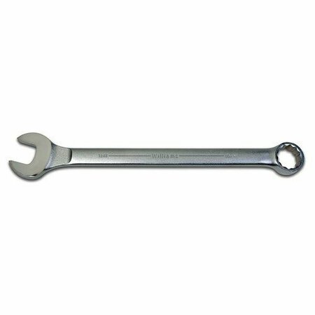 WILLIAMS Combination Wrench, 2 Inch Opening, Rounded, Satin-Chrome JHW1190